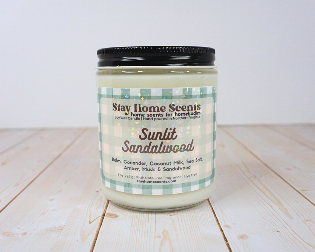 Sunlit Sandalwood Candle