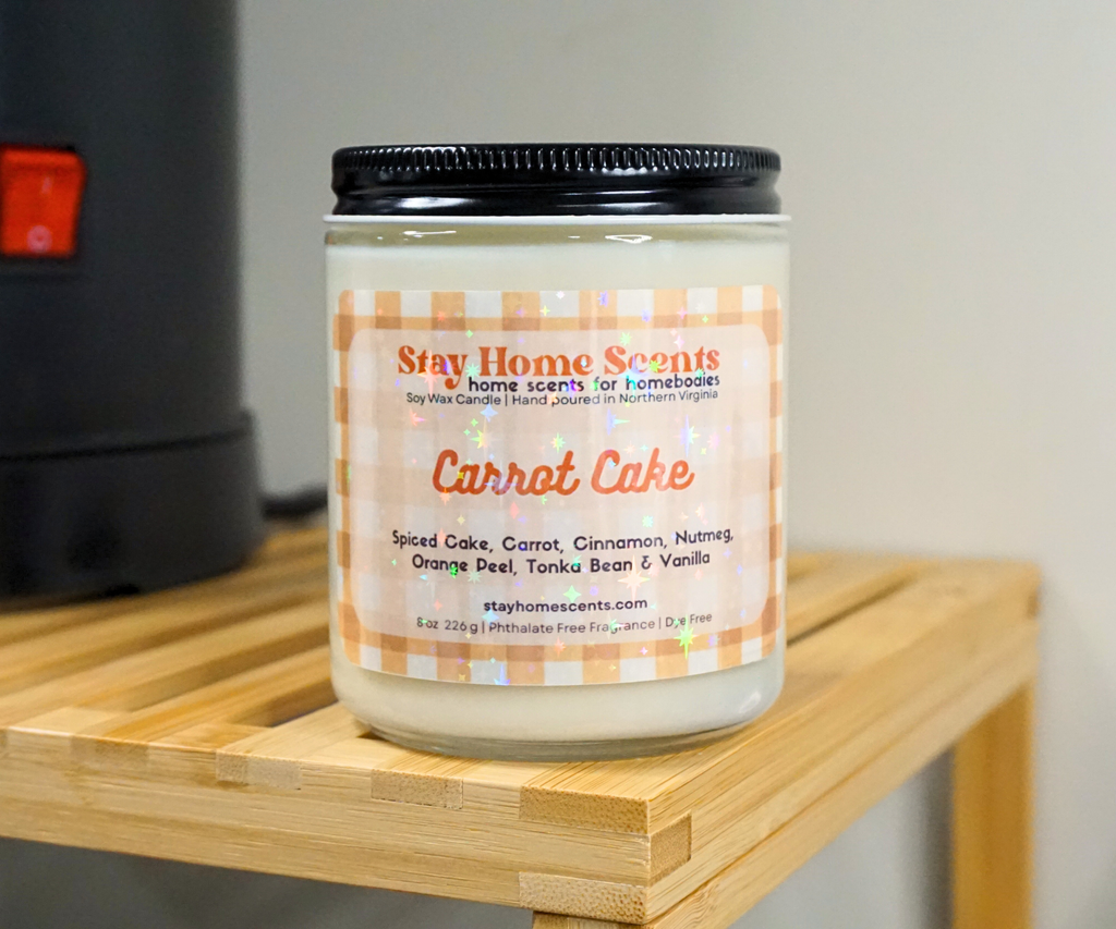Carrot Cake Candle