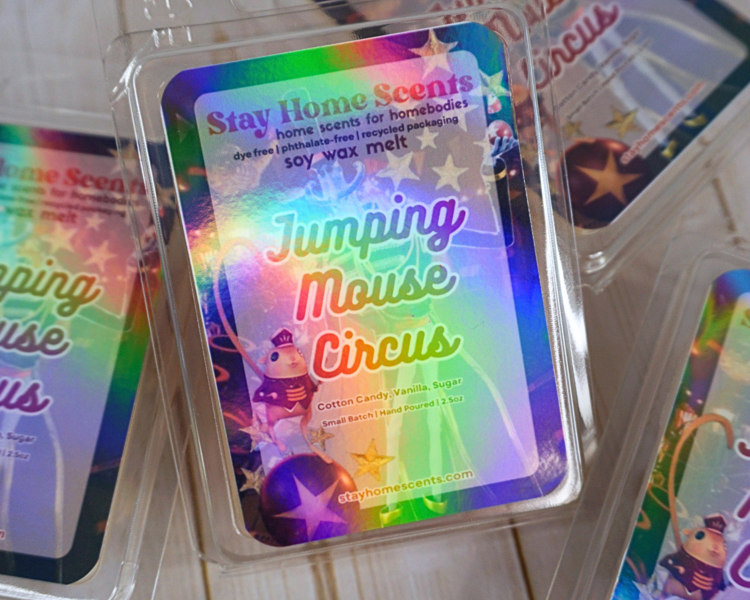 Jumping Mouse Circus Wax Melt