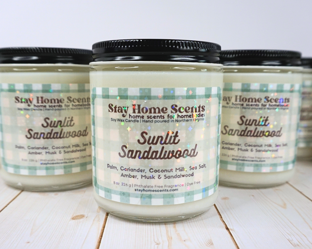Sunlit Sandalwood Candle