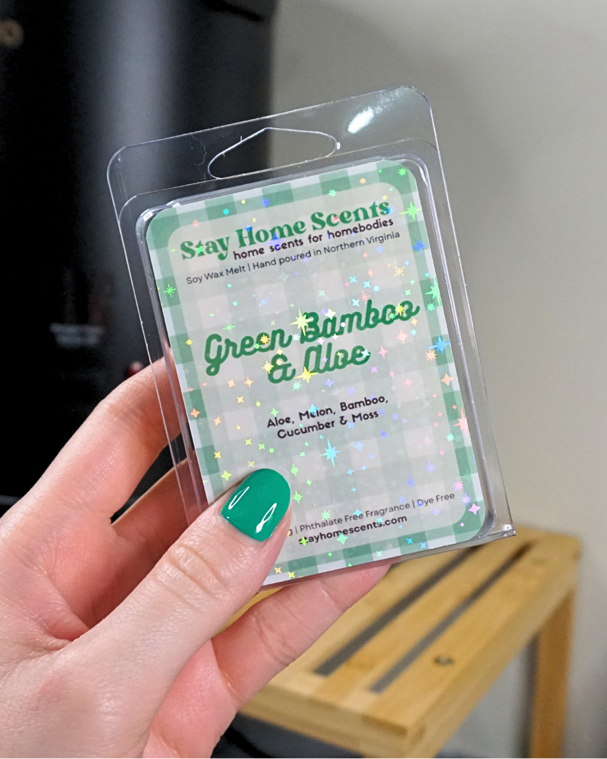Green Bamboo & Aloe Wax Melt