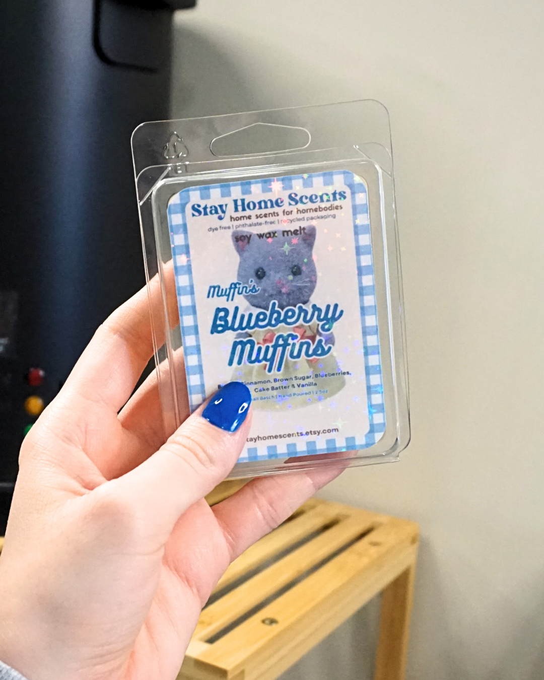 Muffin's Blueberry Muffins Wax Melt