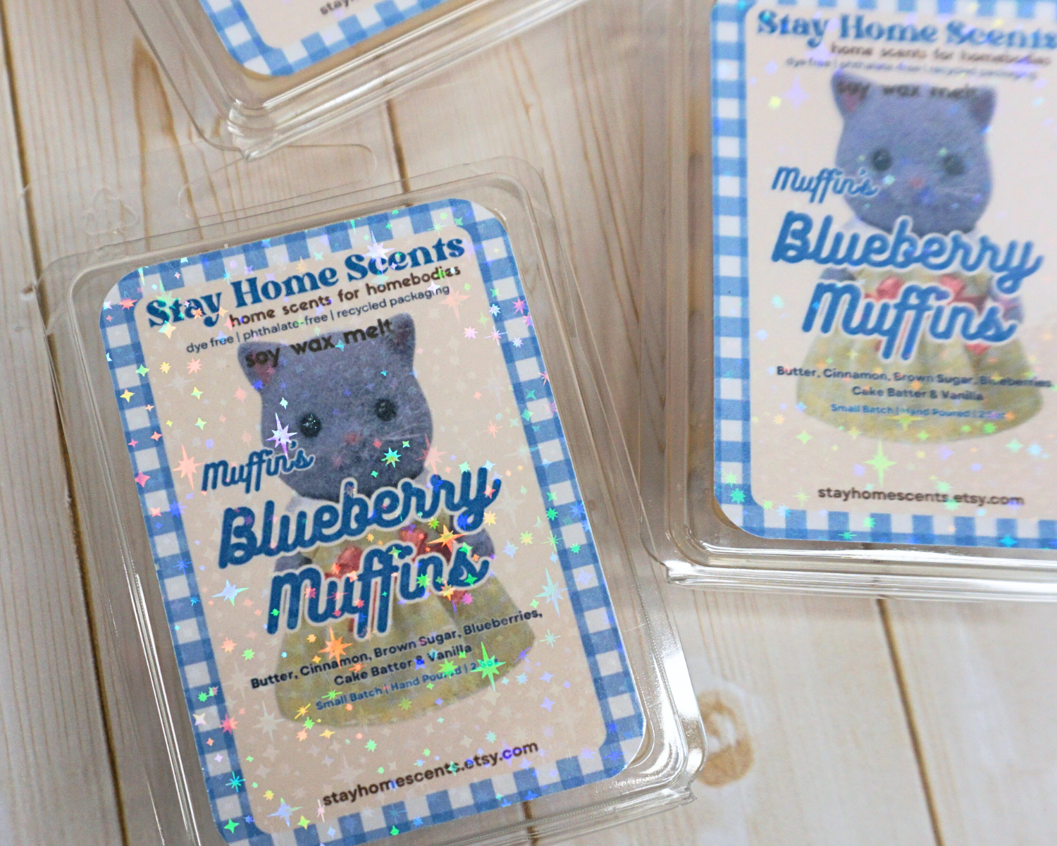 Muffin's Blueberry Muffins Wax Melt