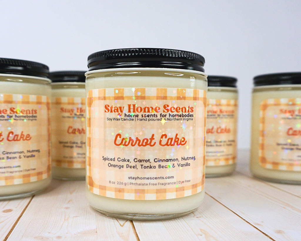 Carrot Cake Candle