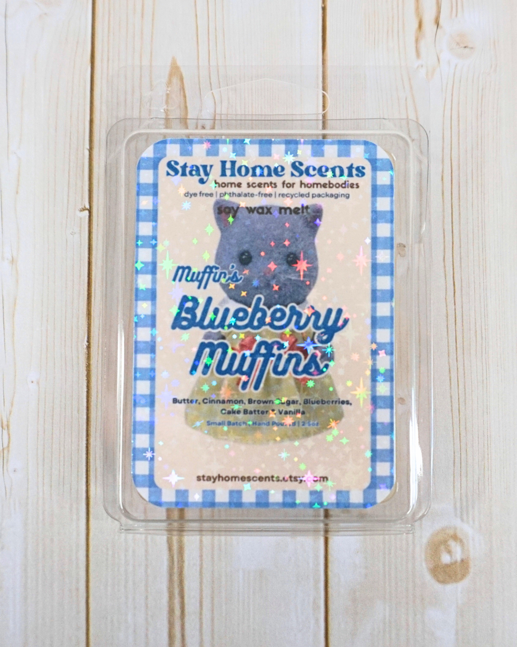 Muffin's Blueberry Muffins Wax Melt