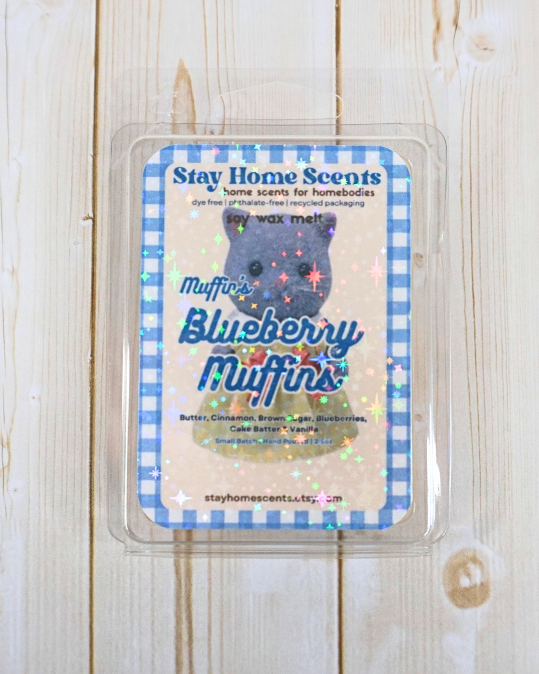 Muffin's Blueberry Muffins Wax Melt