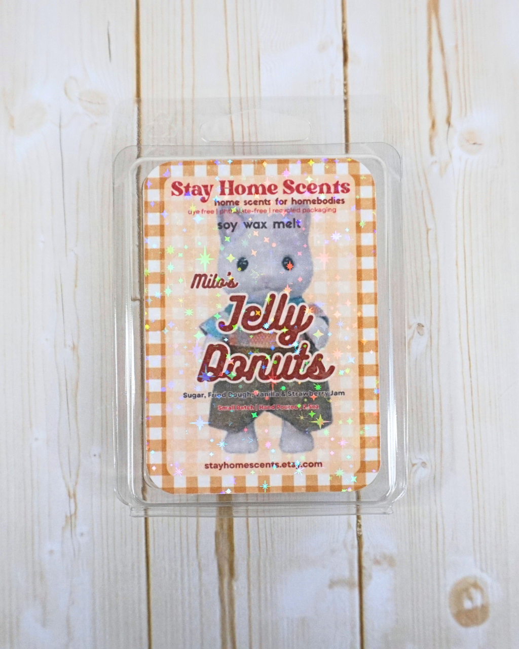 Milo's Jelly Donuts Wax Melt