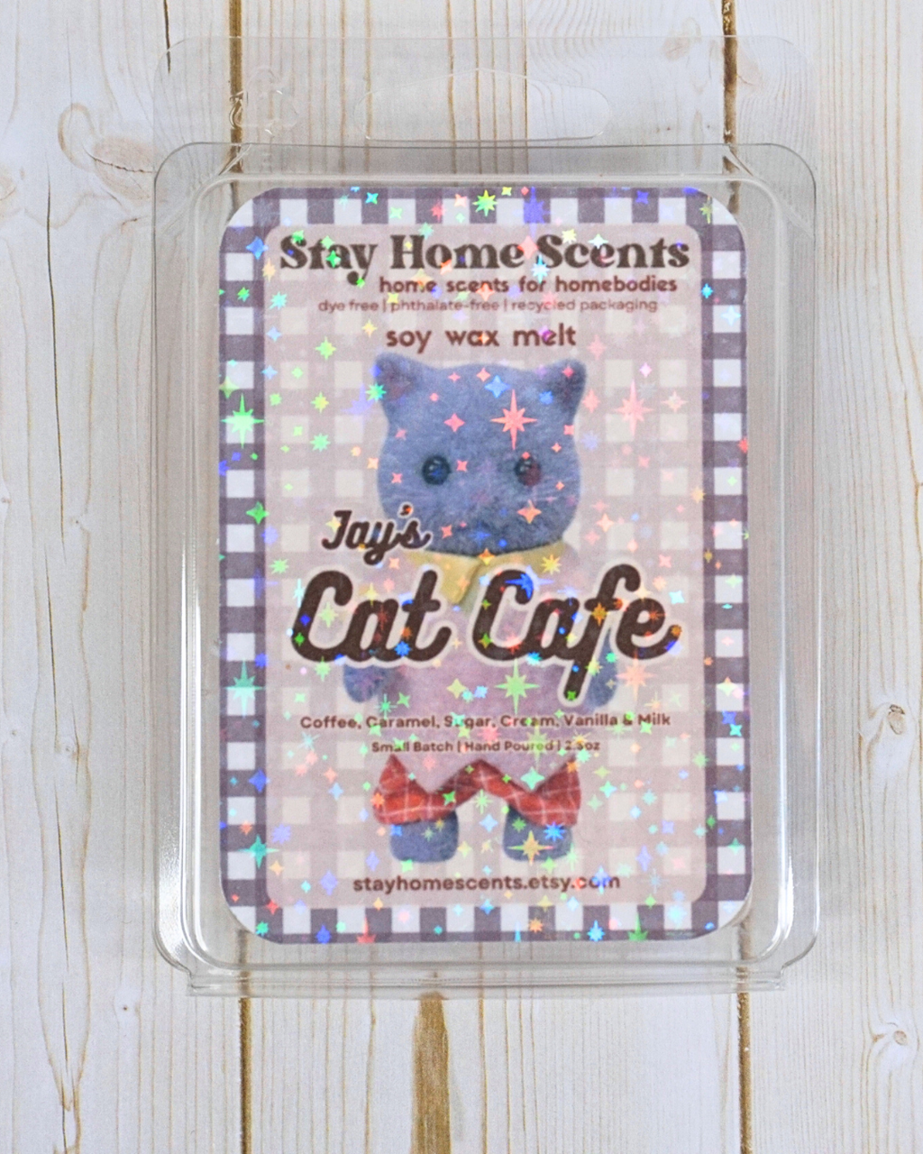 Jay's Cat Cafe Wax Melt