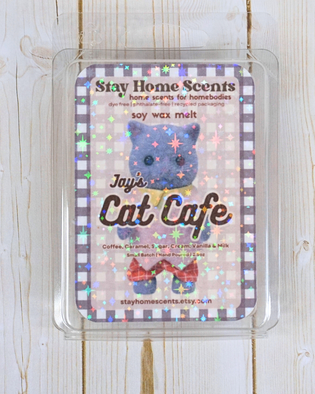 Jay's Cat Cafe Wax Melt