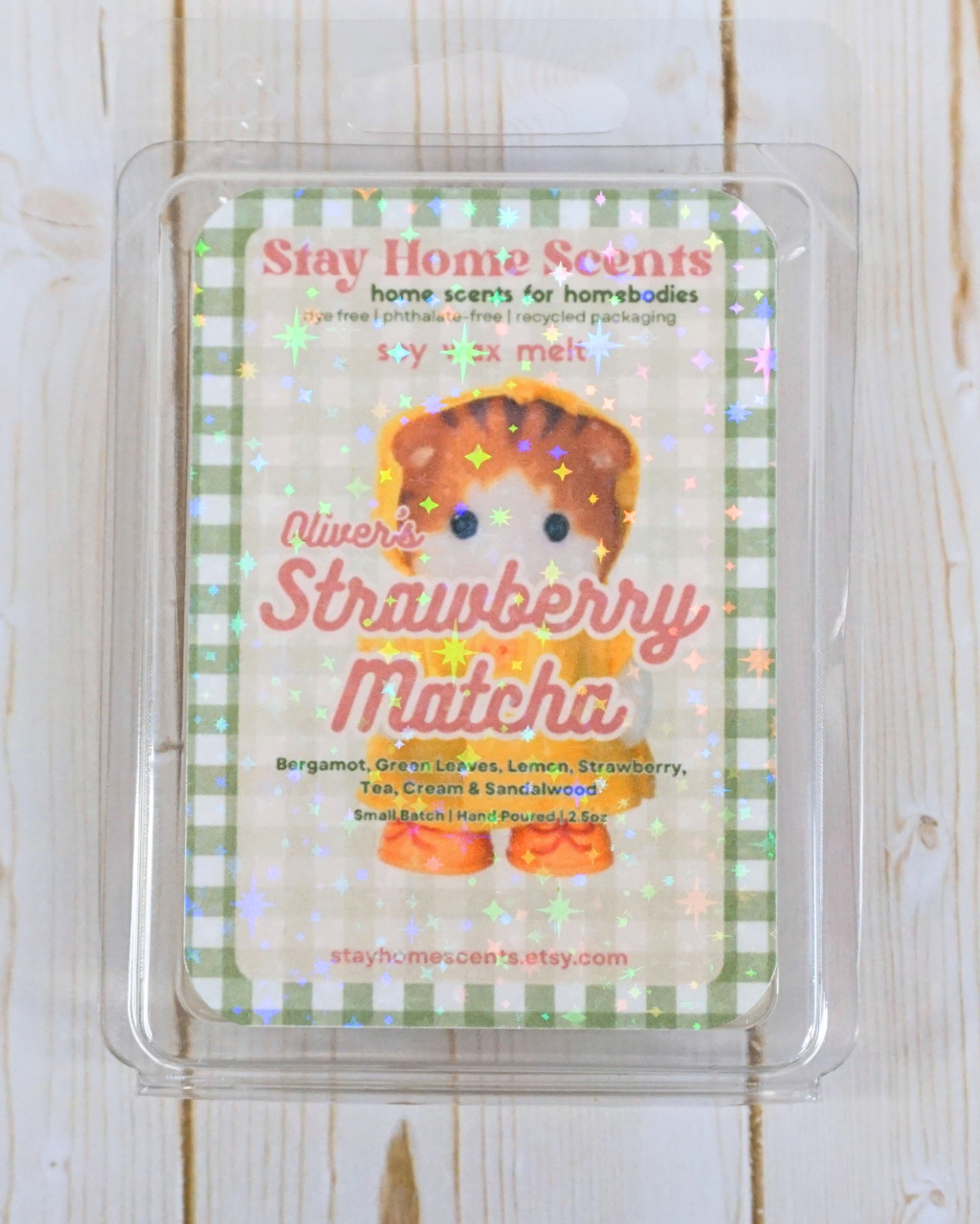 Oliver's Strawberry Matcha Wax Melt