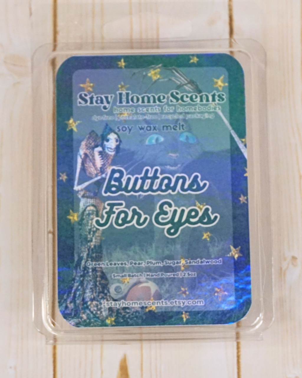 Buttons For Eyes Wax Melt