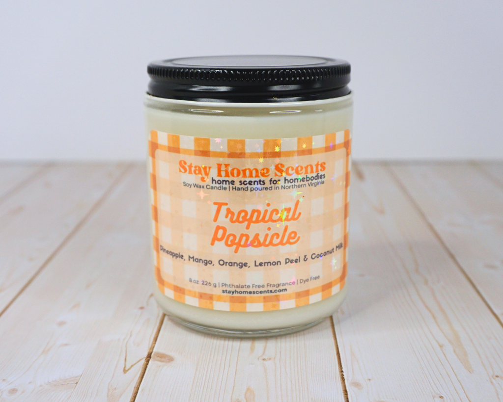 Tropical Popsicle Candle
