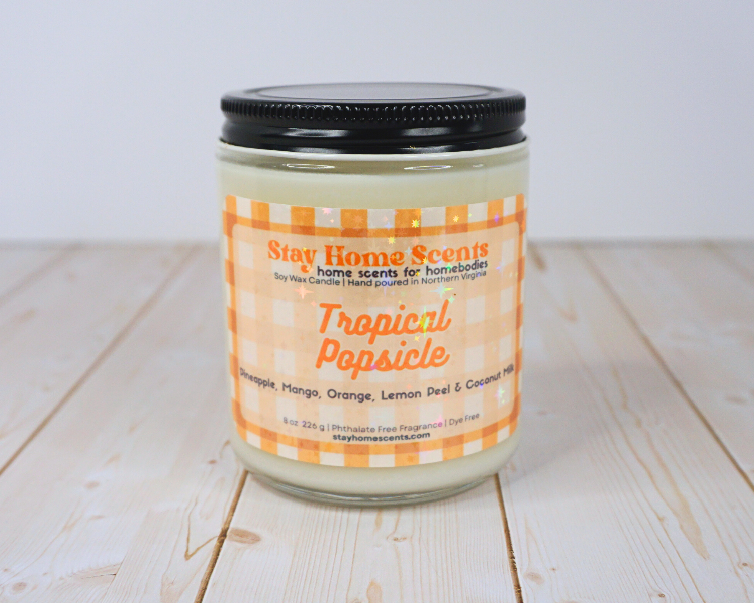 Tropical Popsicle Candle