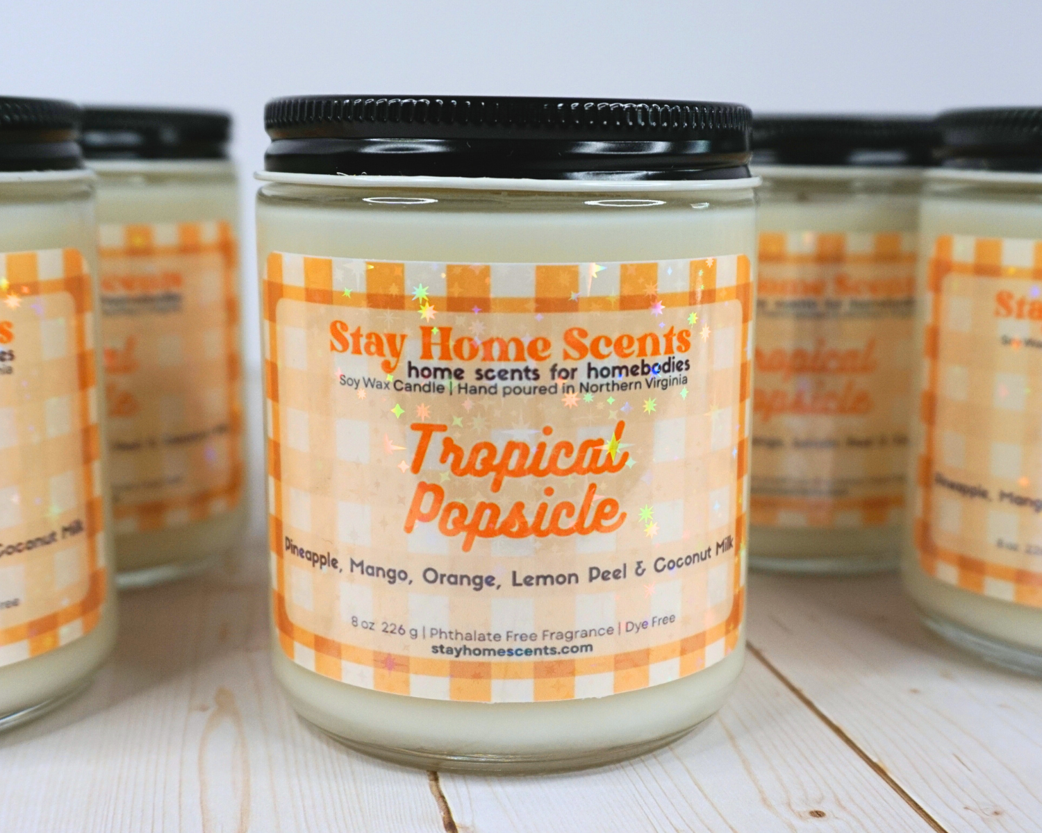 Tropical Popsicle Candle