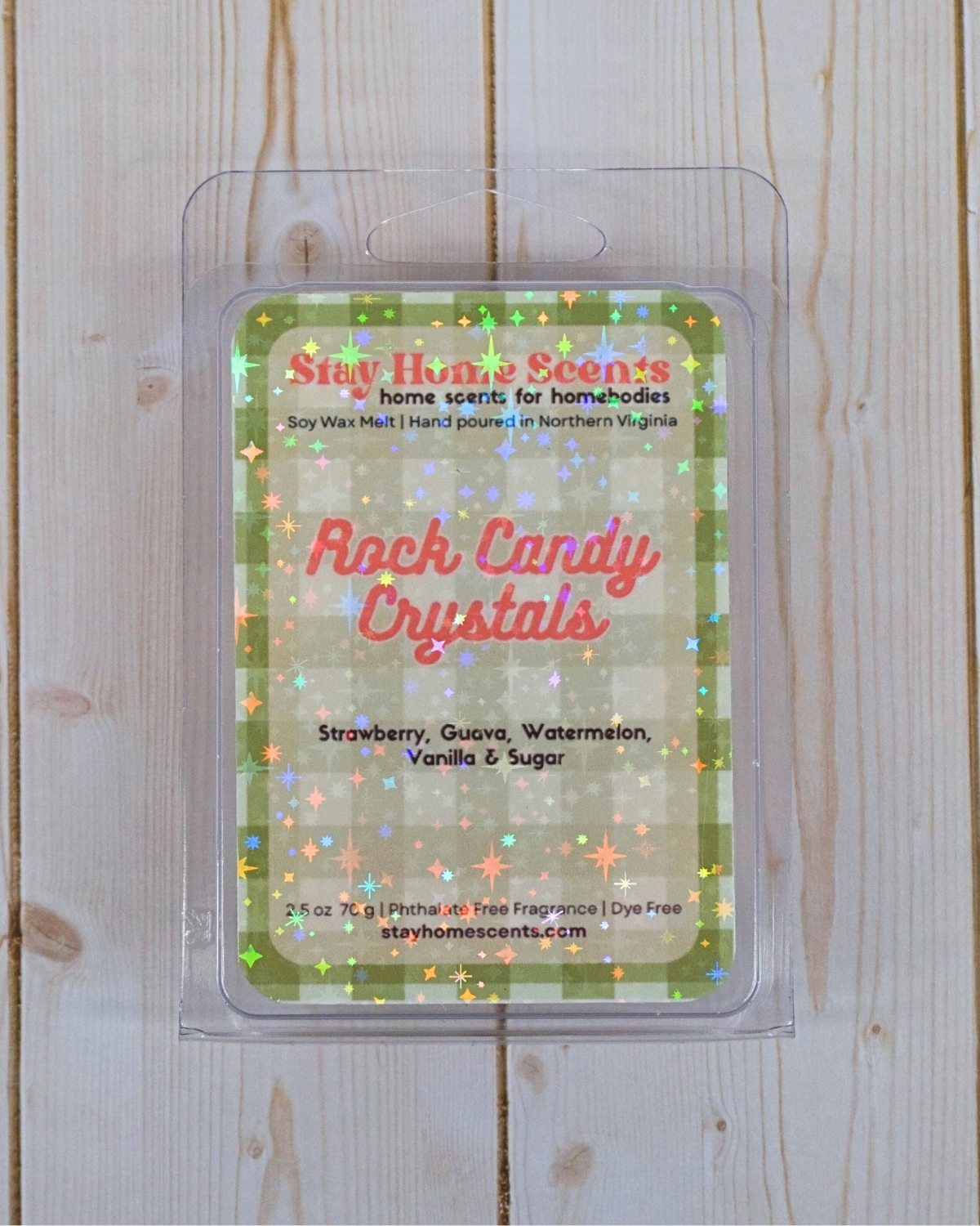 Rock Candy Crystals Wax Melt