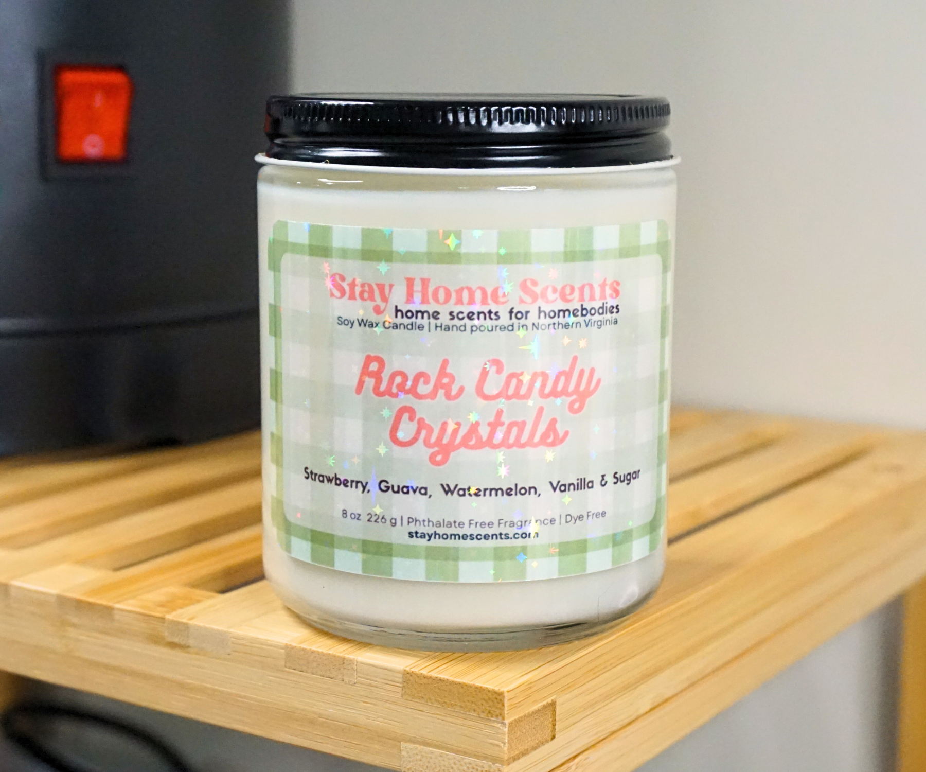 Rock Candy Crystals Candle