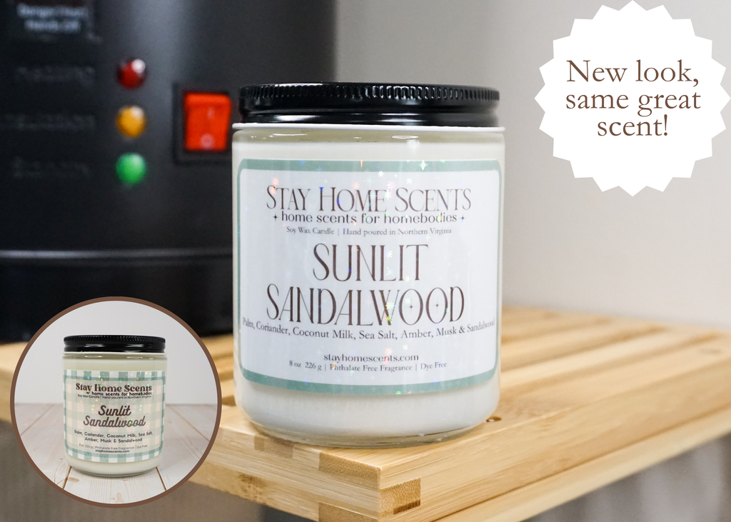 Sunlit Sandalwood Candle