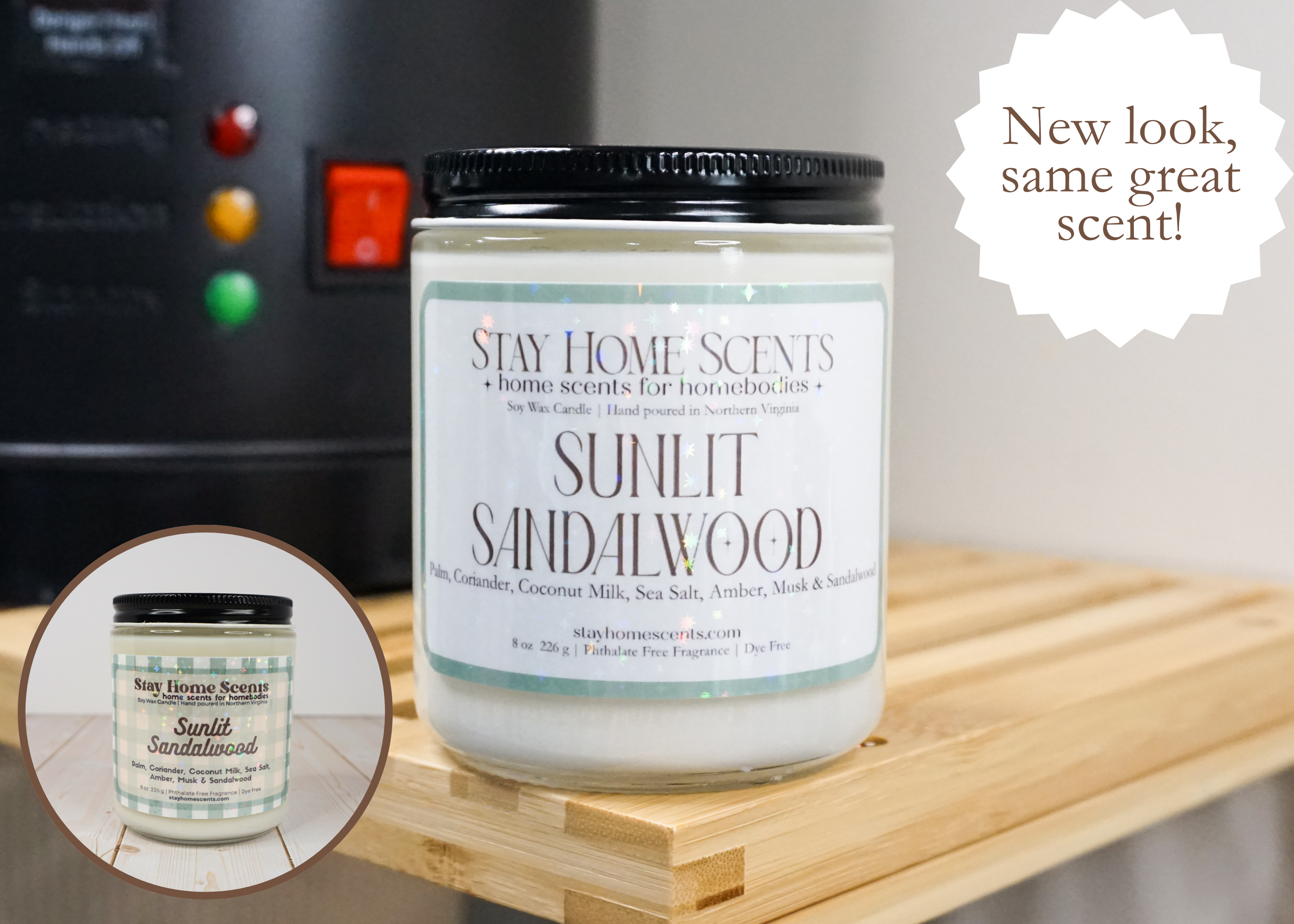 Sunlit Sandalwood Candle