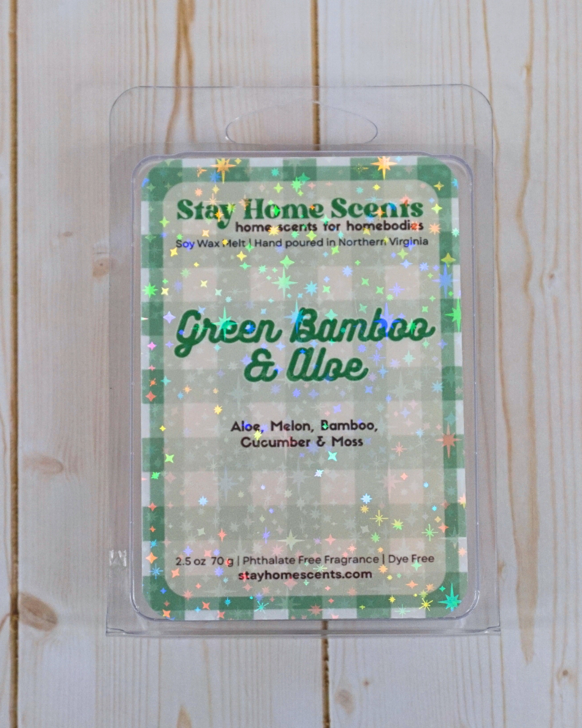 Green Bamboo & Aloe Wax Melt