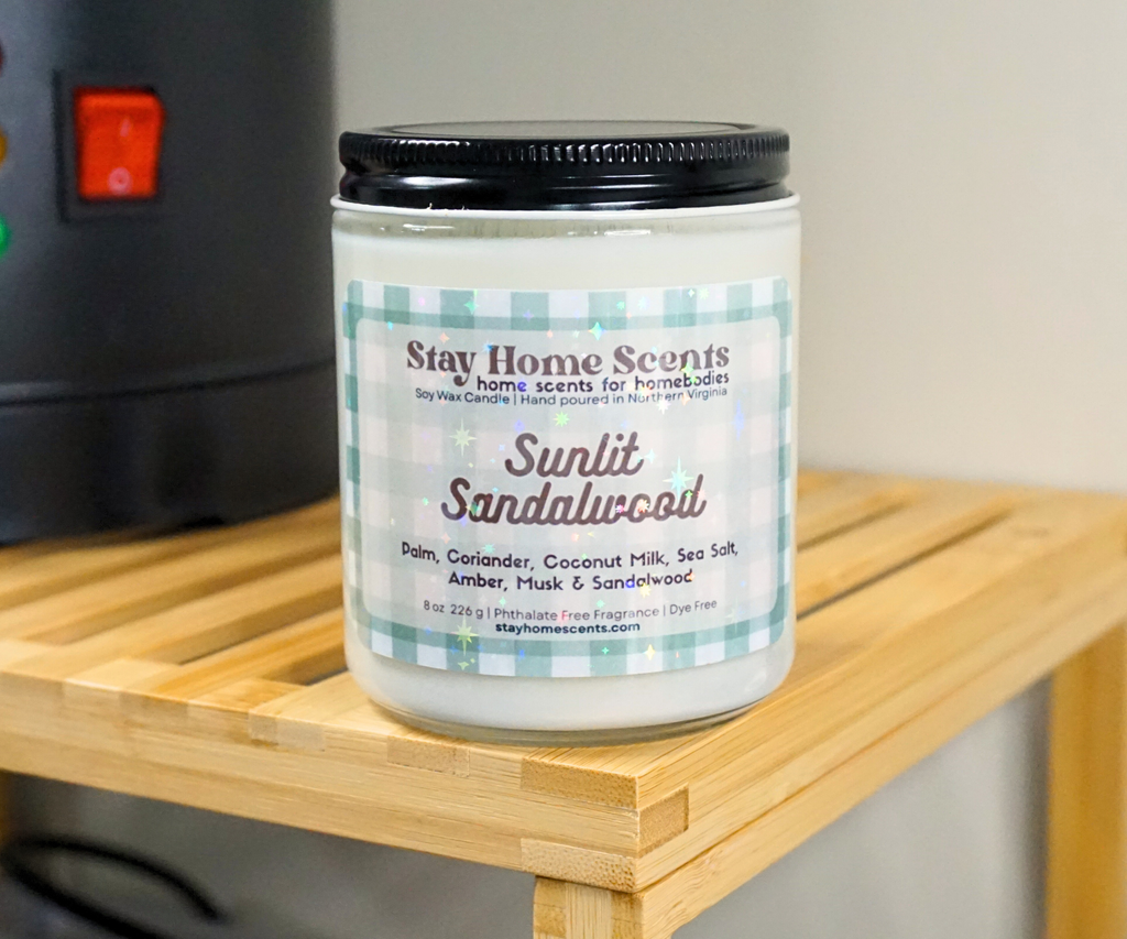 Sunlit Sandalwood Candle