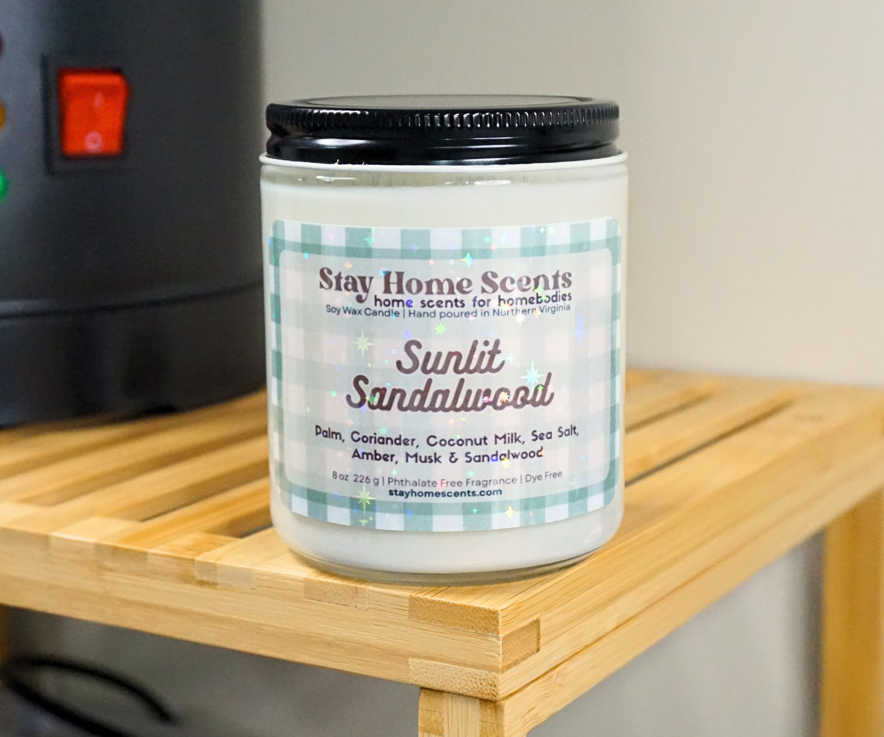 Sunlit Sandalwood Candle