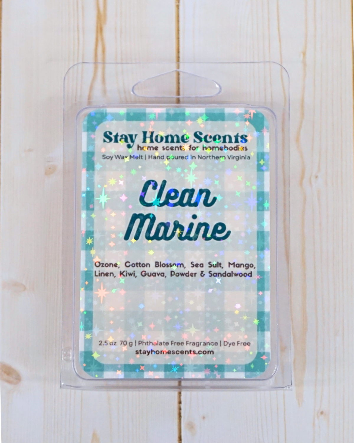 Clean Marine Wax Melt