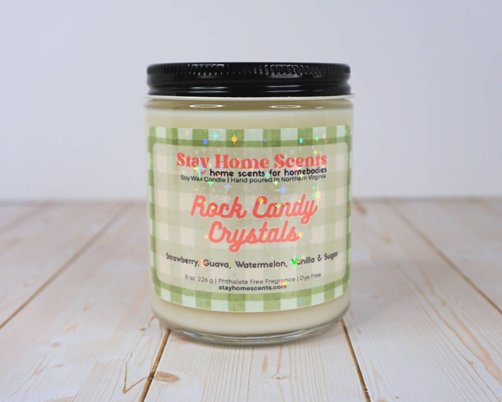 Rock Candy Crystals Candle