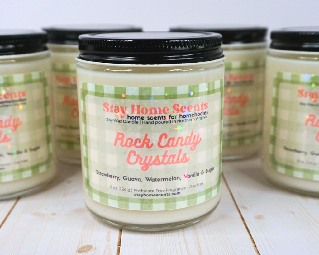 Rock Candy Crystals Candle