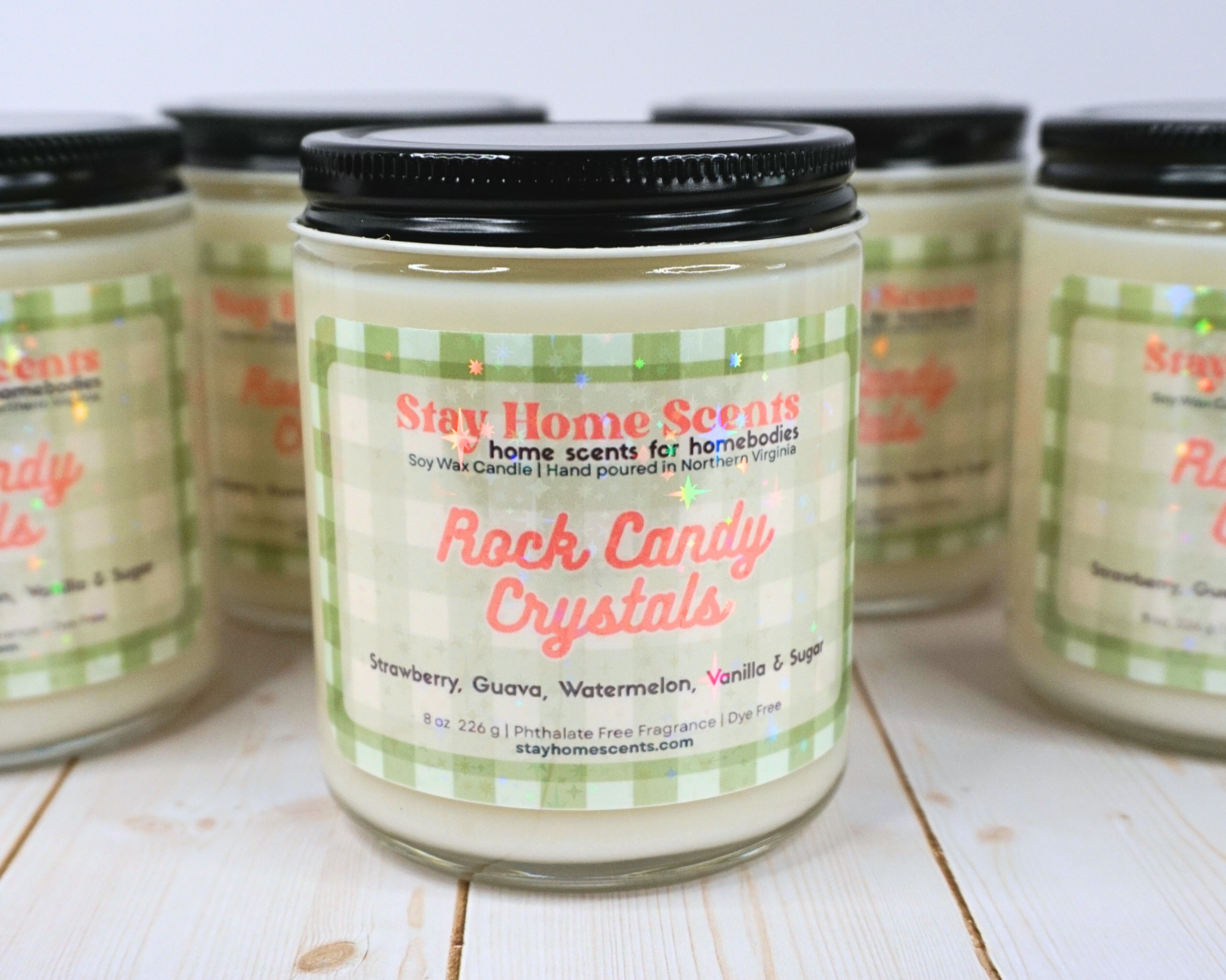Rock Candy Crystals Candle