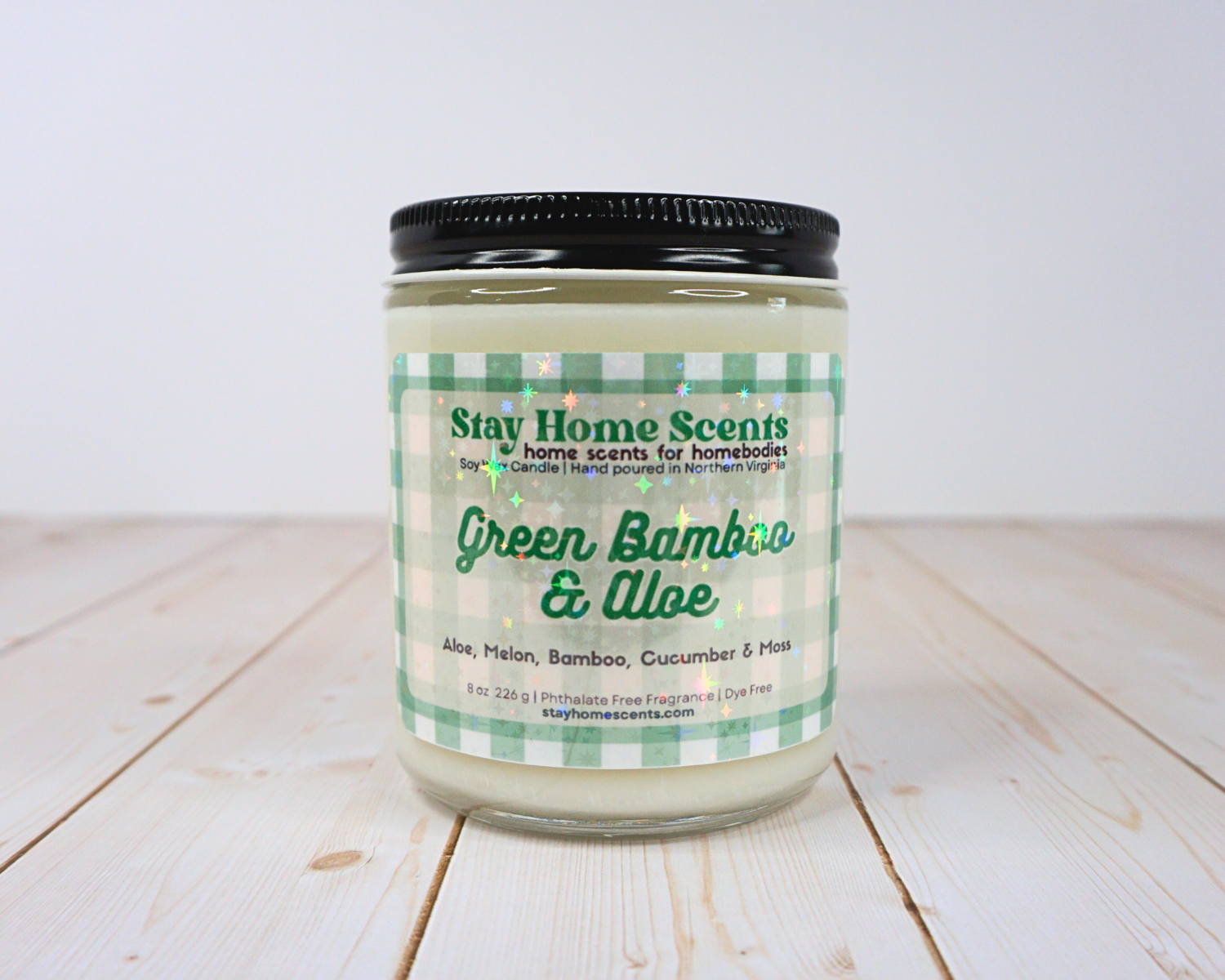 Green Bamboo & Aloe Candle