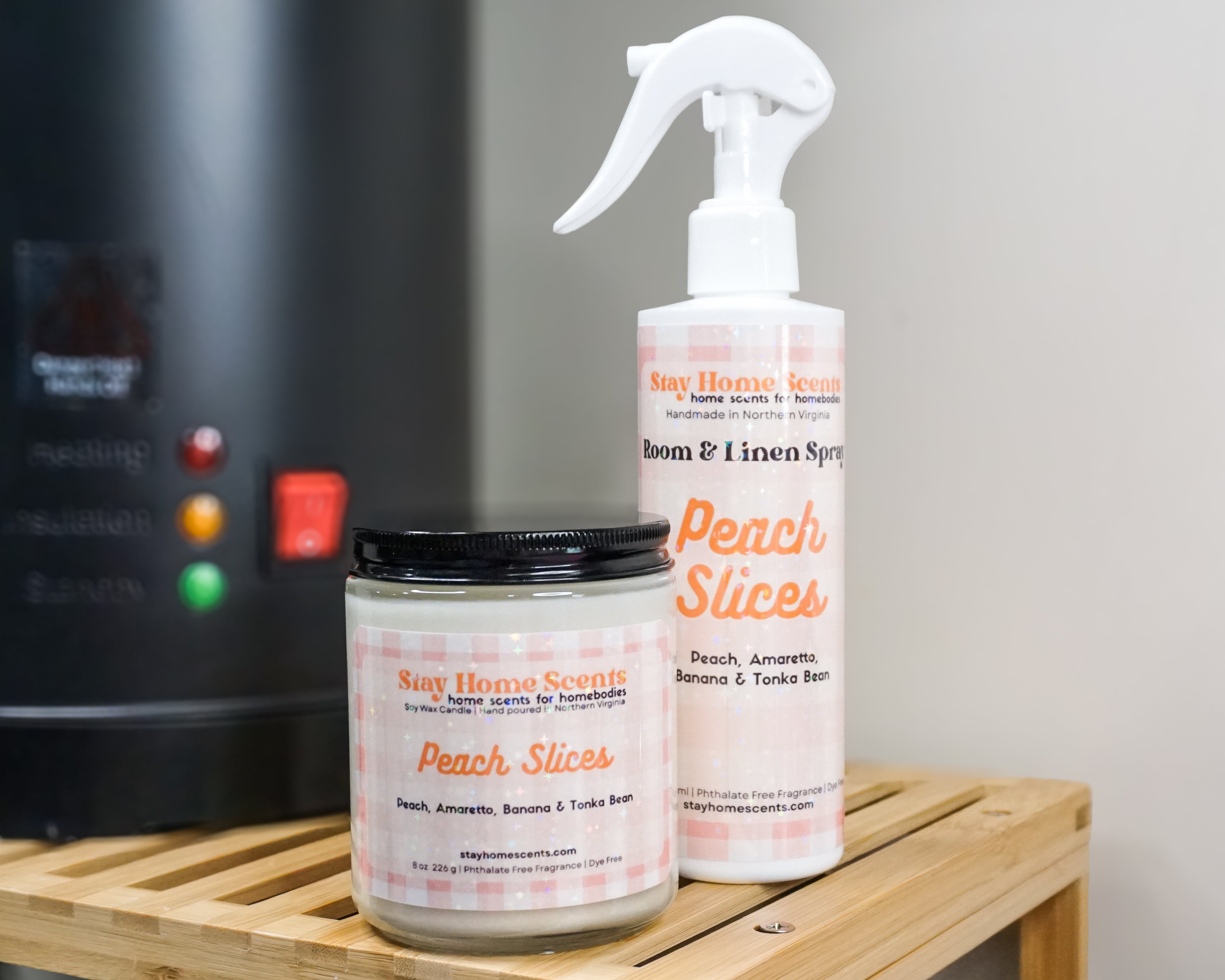 Peach Slices Candle
