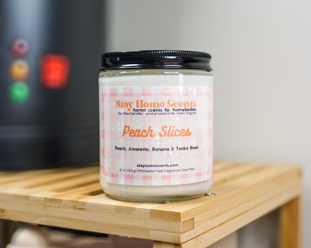 Peach Slices Candle