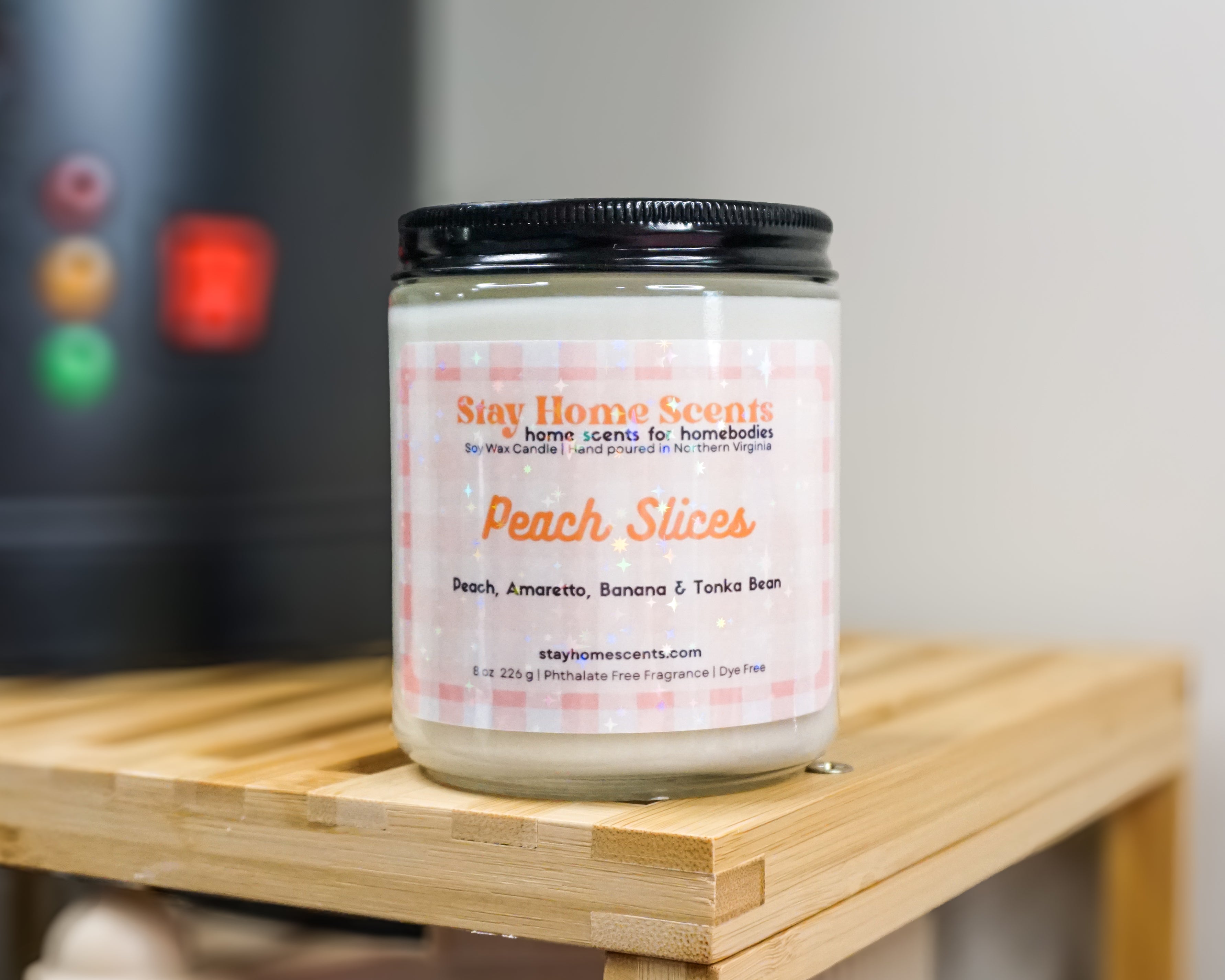 Peach Slices Candle