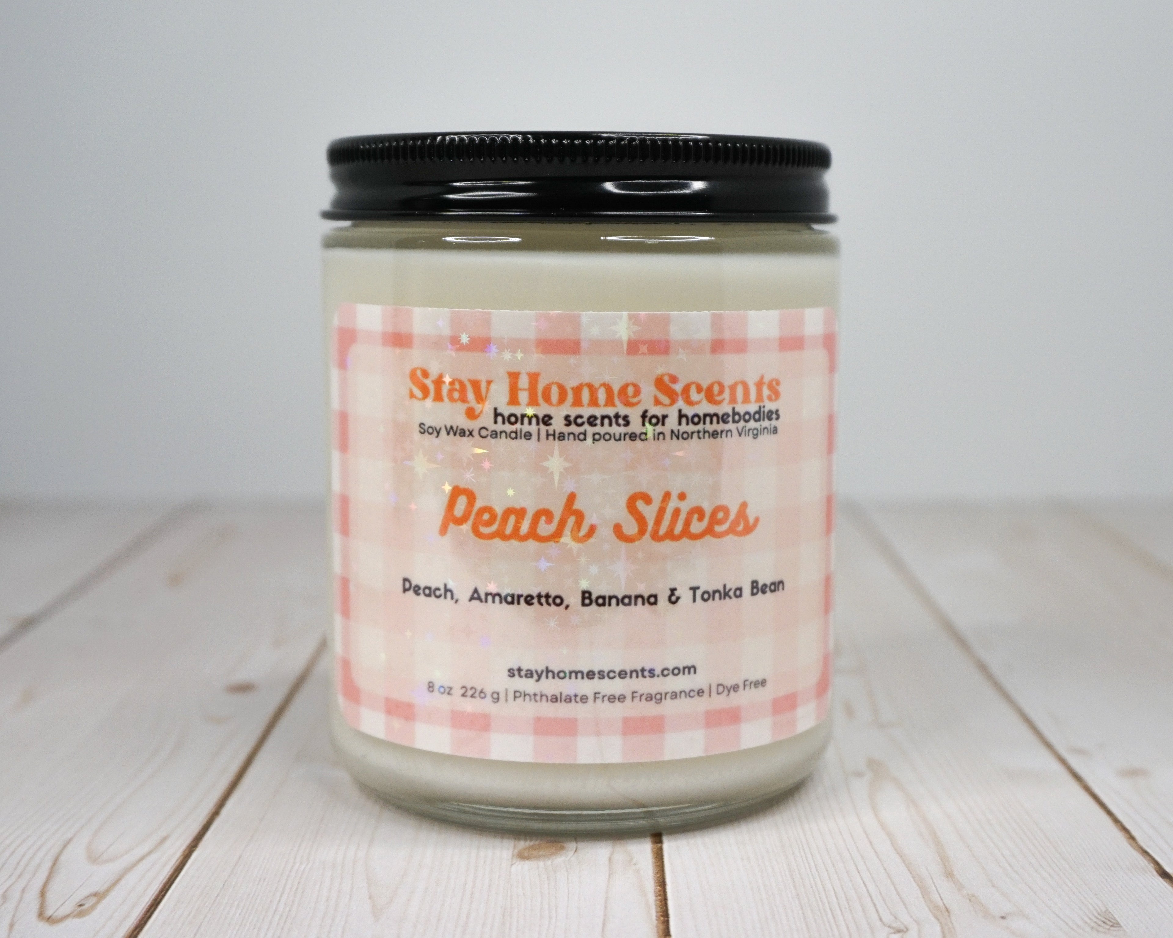Peach Slices Candle