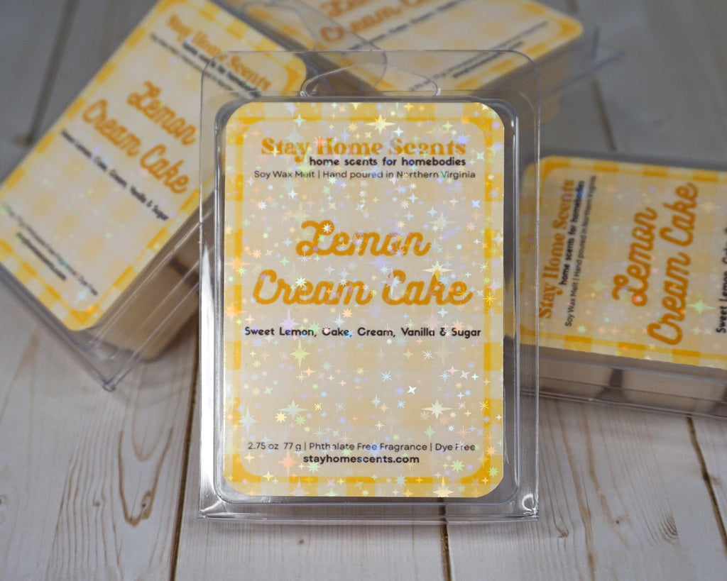 Lemon Cream Cake Wax Melt