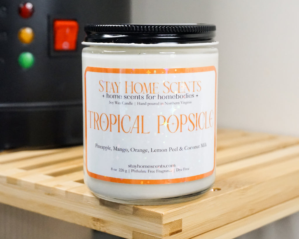 Tropical Popsicle Candle