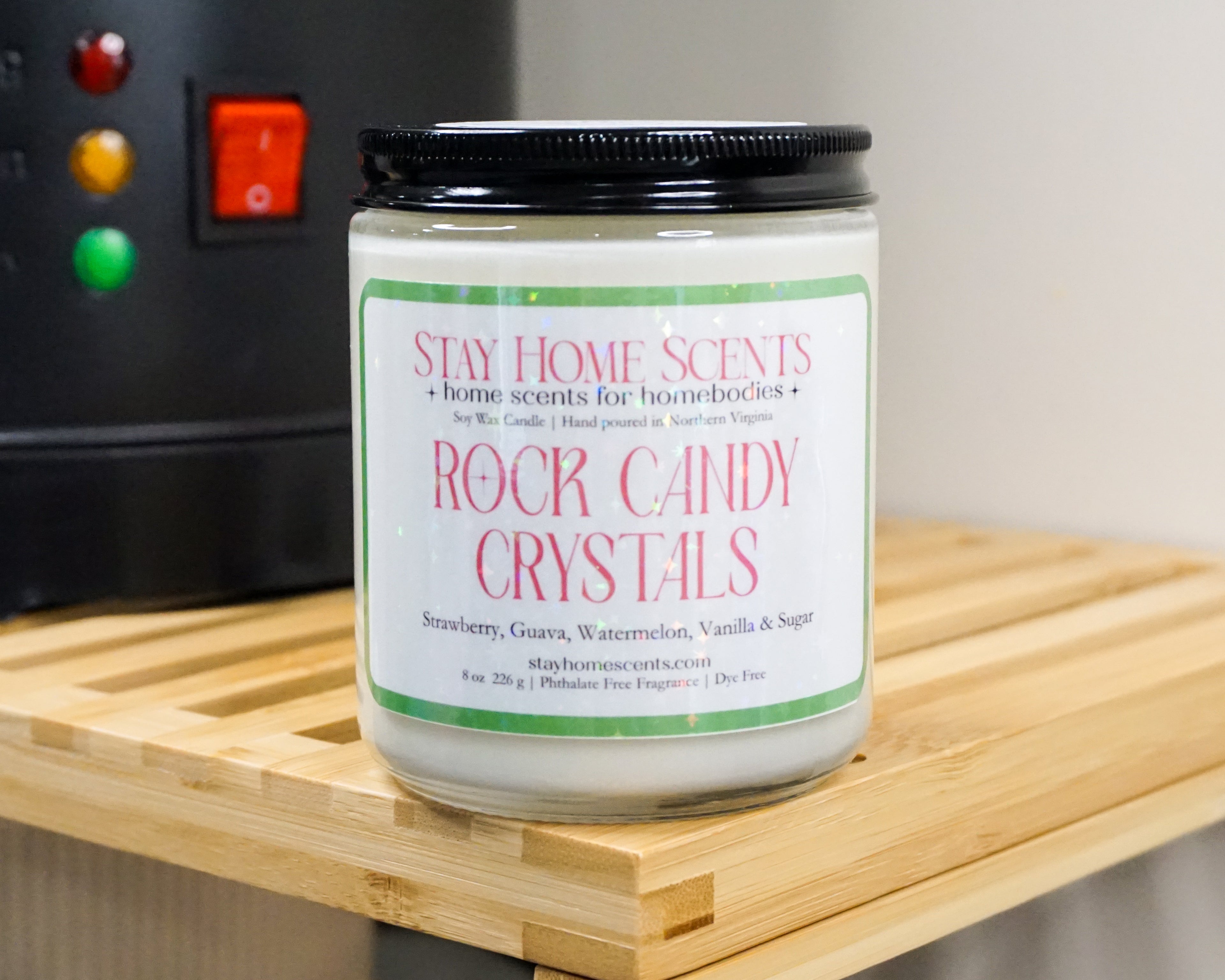 Rock Candy Crystals Candle