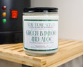 Green Bamboo And Aloe Candle