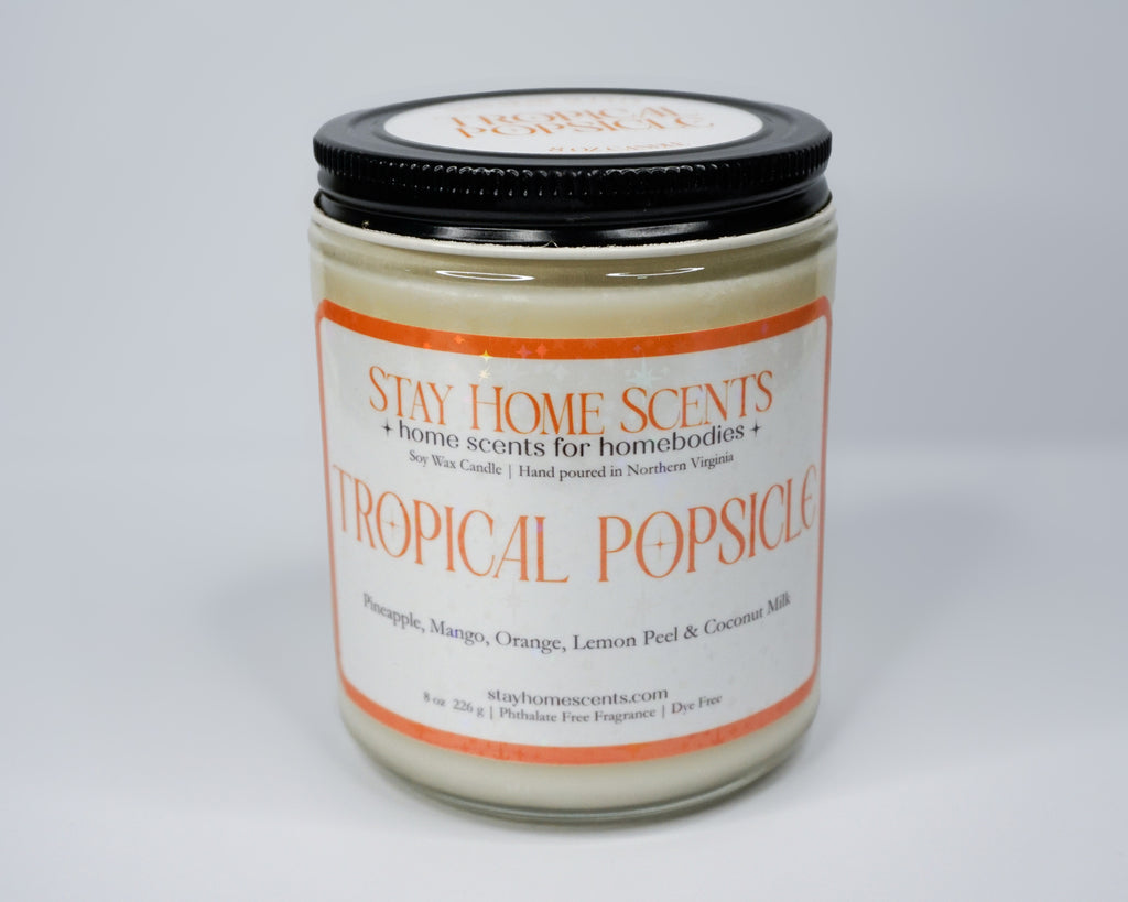 Tropical Popsicle Candle