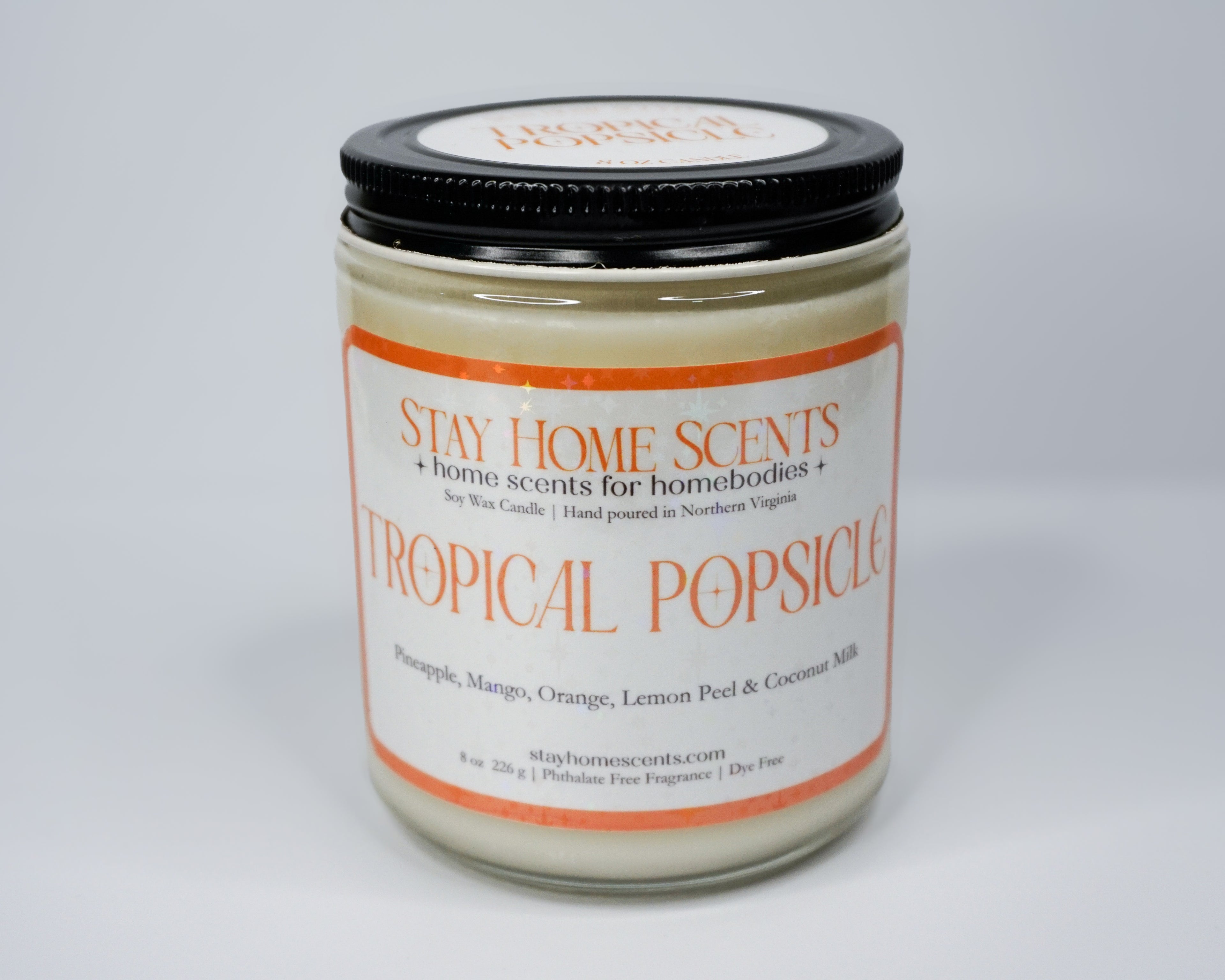 Tropical Popsicle Candle