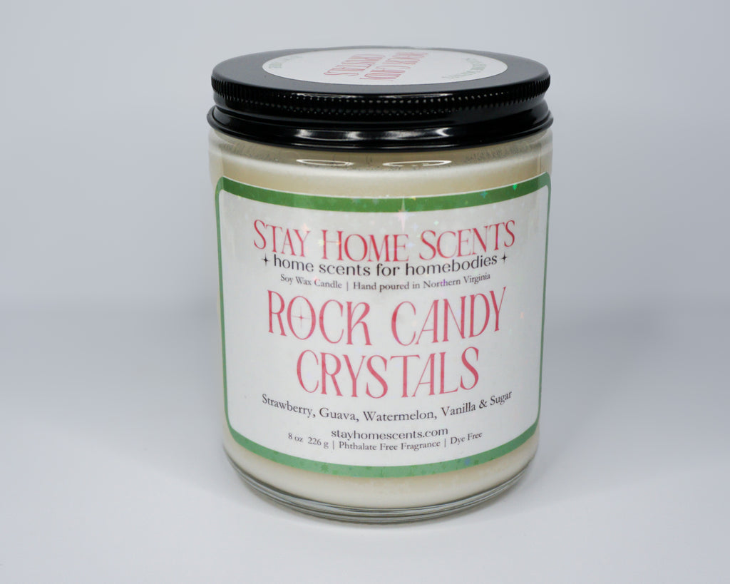 Rock Candy Crystals Candle