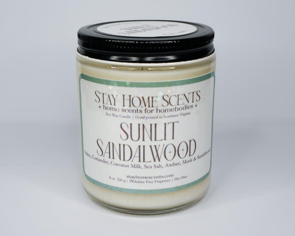 Sunlit Sandalwood Candle